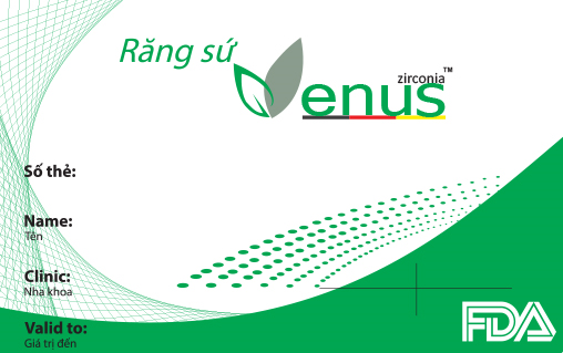 Thẻ Răng Sứ Venus